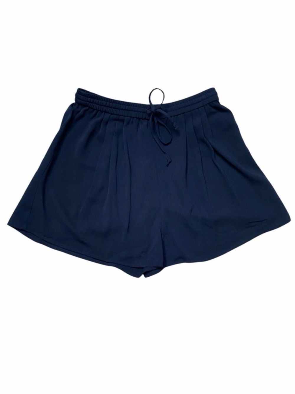 J.Crew Mercantile Navy Pull-On Shorts XS Elastic Waist Drawstring NWT Light